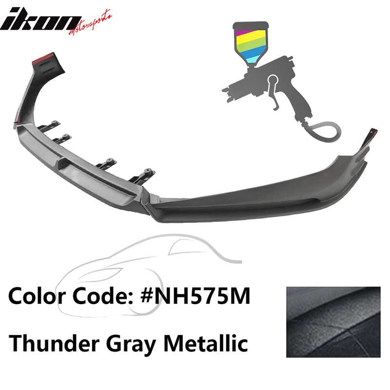 2018-2021 Honda Accord 3PC Front Bumper Lip PP