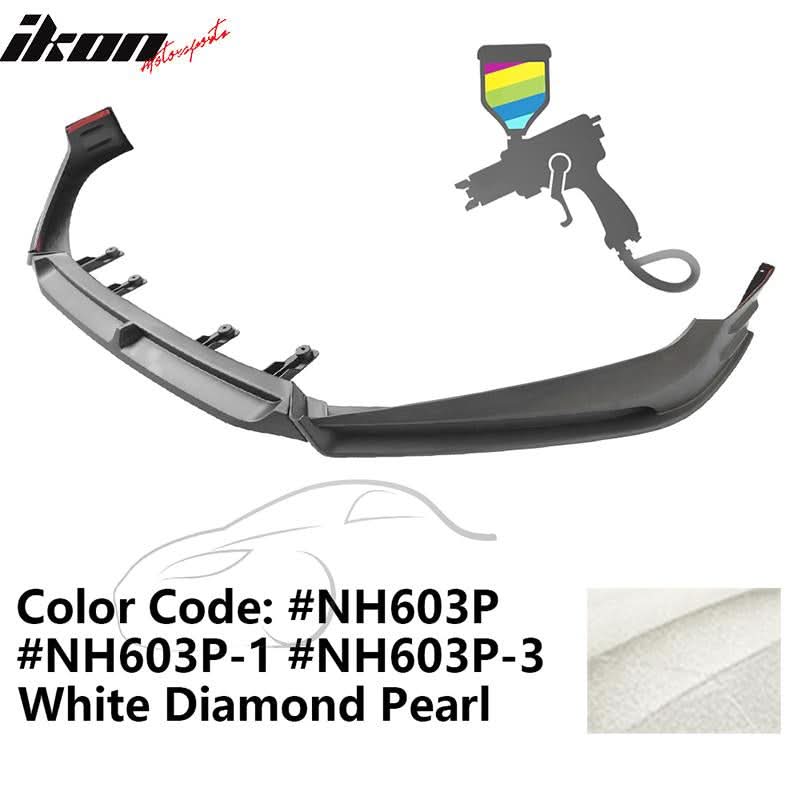 2018-2021 Honda Accord 3PC Front Bumper Lip PP
