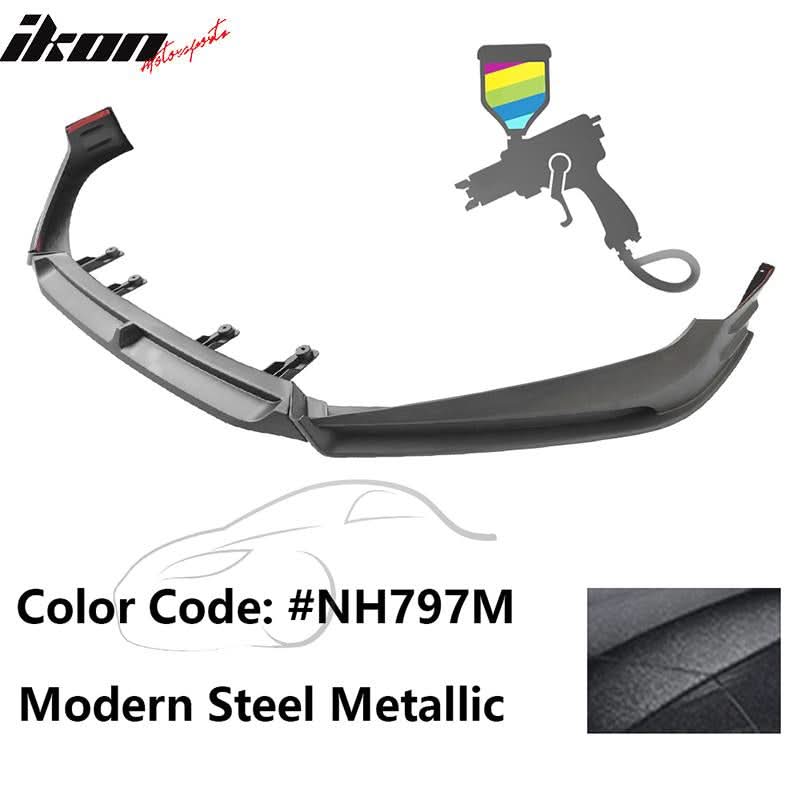 2018-2021 Honda Accord 3PC Front Bumper Lip PP