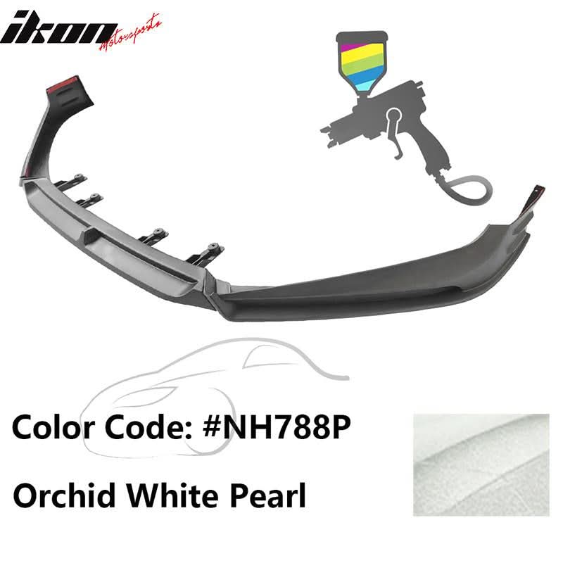 2018-2021 Honda Accord 3PC Front Bumper Lip PP