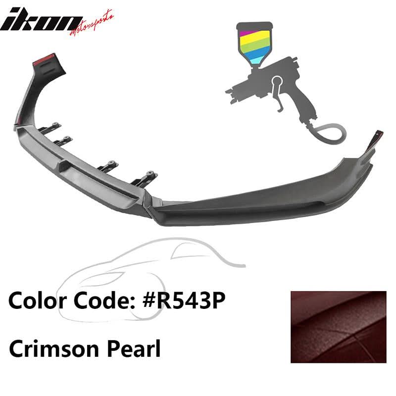 2018-2021 Honda Accord 3PC Front Bumper Lip PP