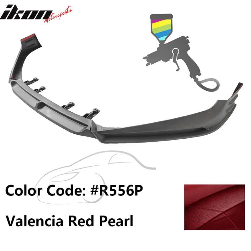 2018-2021 Honda Accord 3PC Front Bumper Lip PP