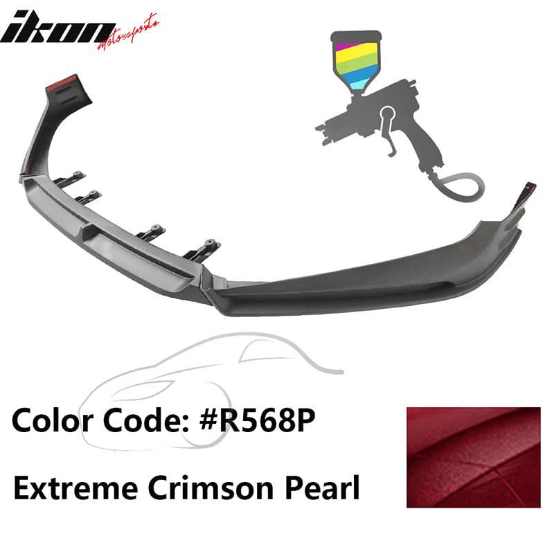 2018-2021 Honda Accord 3PC Front Bumper Lip PP