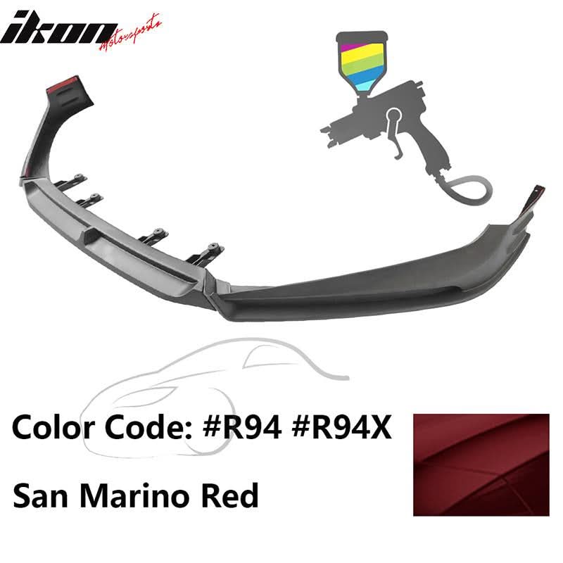 2018-2021 Honda Accord 3PC Front Bumper Lip PP