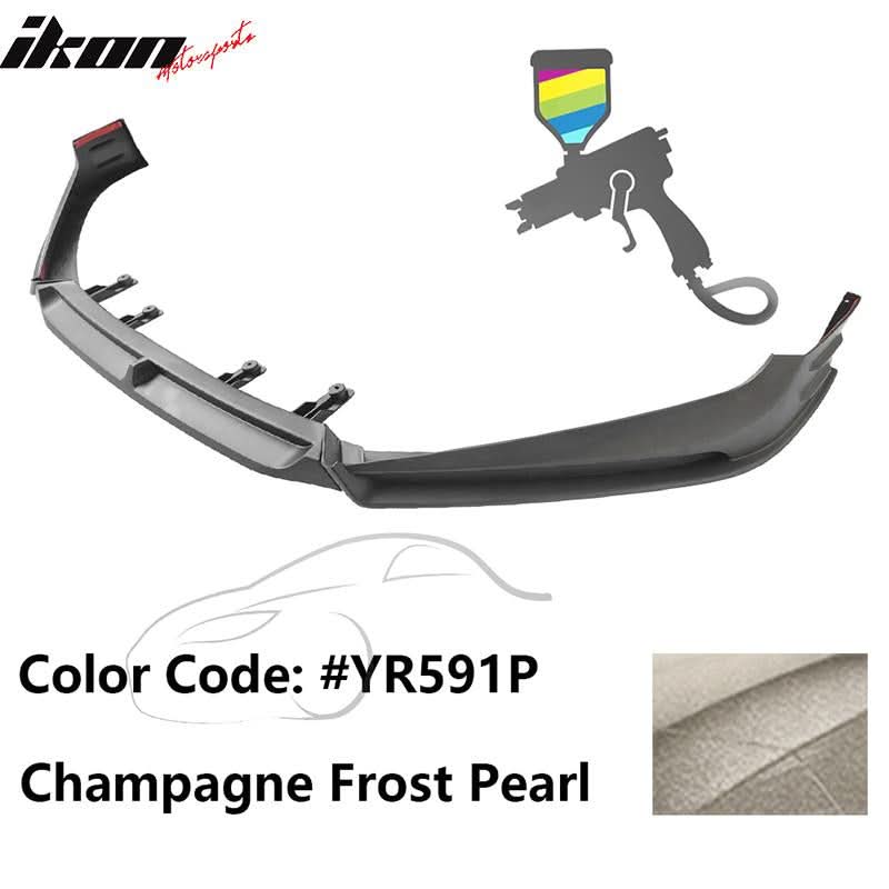 2018-2021 Honda Accord 3PC Front Bumper Lip PP