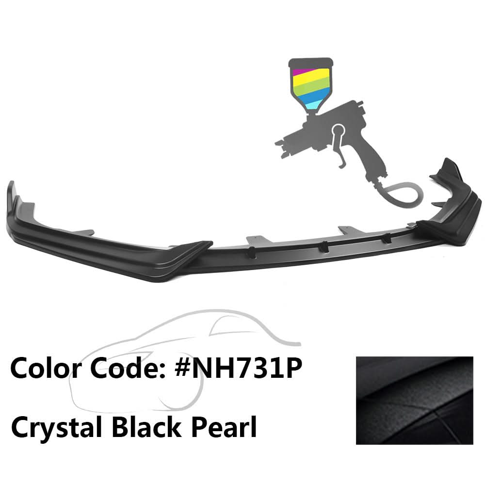 2021-2022 Honda Accord IKON V1 Style Front Bumper Lip Spoiler 3PCS PP