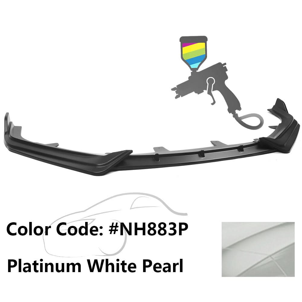 2021-2022 Honda Accord IKON V1 Style Front Bumper Lip Spoiler 3PCS PP