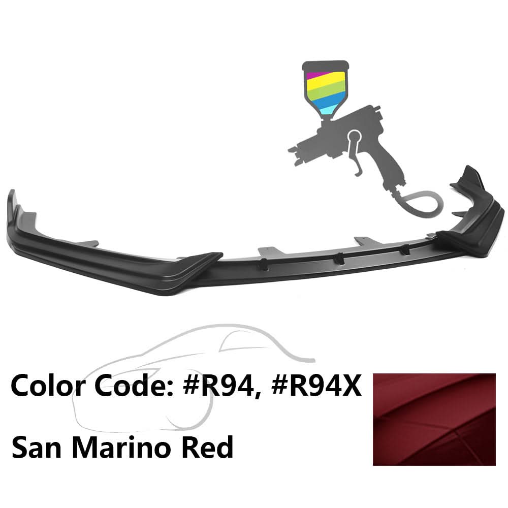 2021-2022 Honda Accord IKON V1 Style Front Bumper Lip Spoiler 3PCS PP