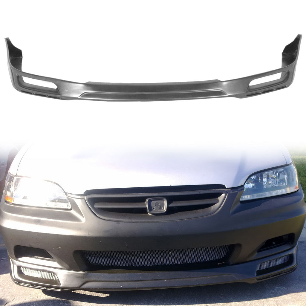 1998-2002 Honda Accord Coupe 2Dr Front Bumper Lip Spoiler Bodykit PU