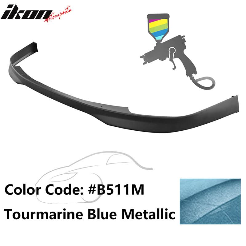 1998-2000 Honda Accord Coupe 2DR T-R Style Painted Front Bumper Lip PP