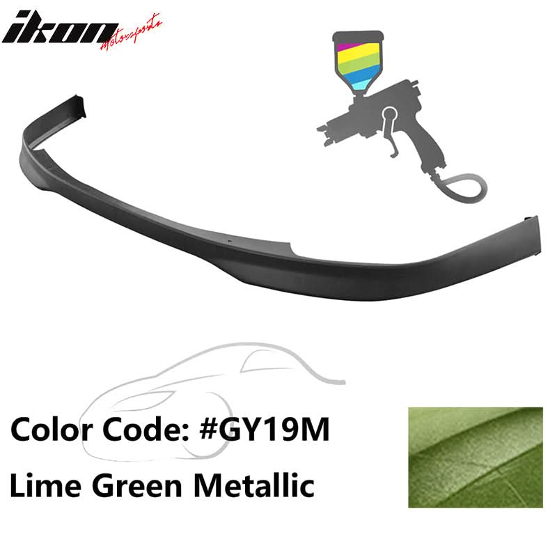1998-2000 Honda Accord Coupe 2DR T-R Style Painted Front Bumper Lip PP