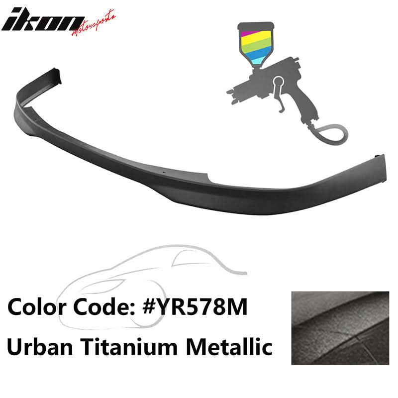1998-2000 Honda Accord Coupe 2DR T-R Style Painted Front Bumper Lip PP