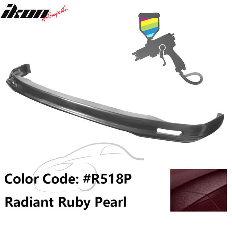 1998-2002 Honda Accord Mugen Style Front Bumper Lip PU