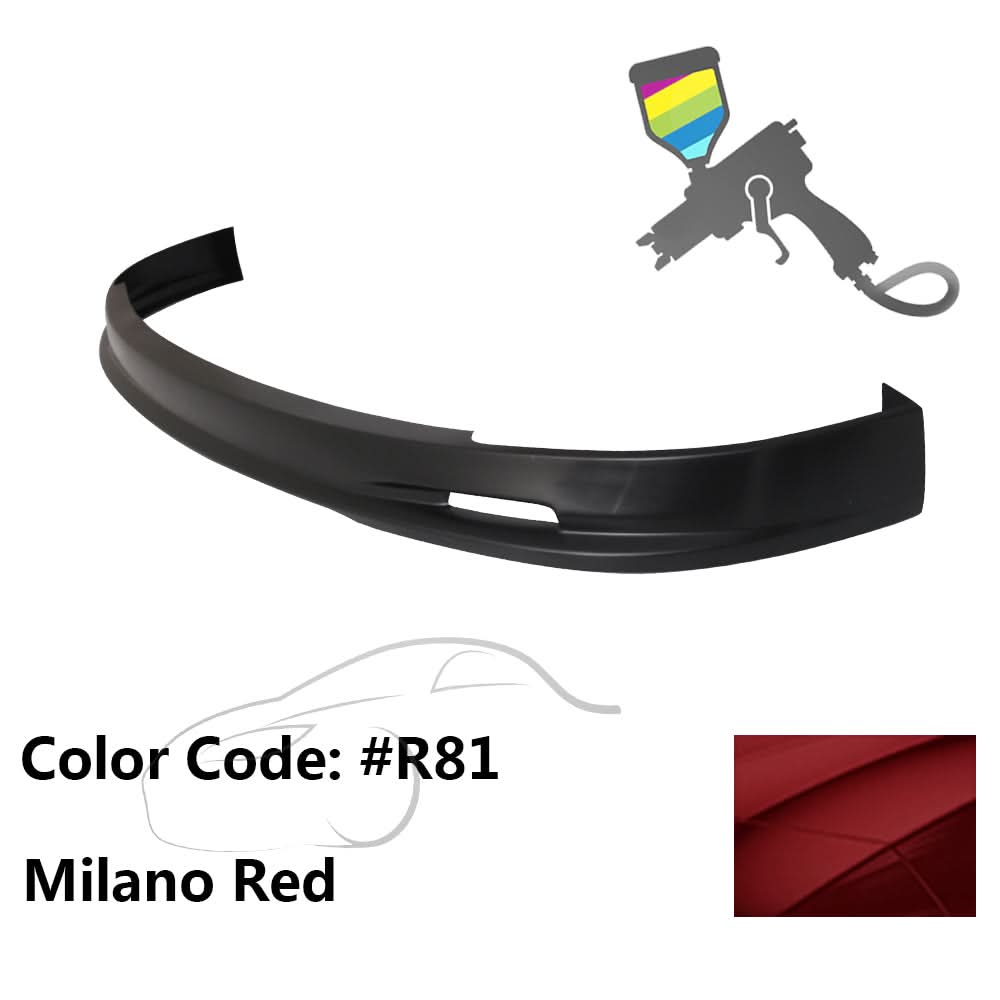 2001-2003 Honda Civic Mugen Style Front Bumper Lip Spoiler PP 2DR 4DR