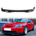 2001-2003 Honda Civic Coupe Sedan Unpainted Front Bumper Lip PU