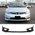 2006-2008 Honda Civic Coupe Front Lip HF-P Style Unpainted Lip Splitte