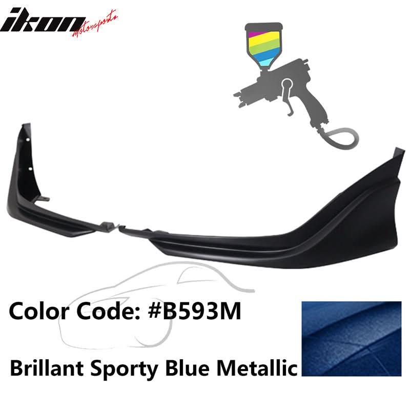 2016-2018 Honda Civic Coupe Sedan Front Bumper Lip Splitter