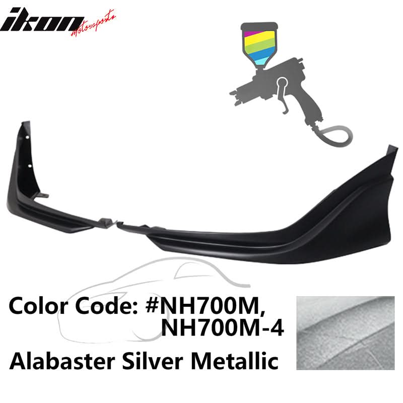 2016-2018 Honda Civic Coupe Sedan Front Bumper Lip Splitter