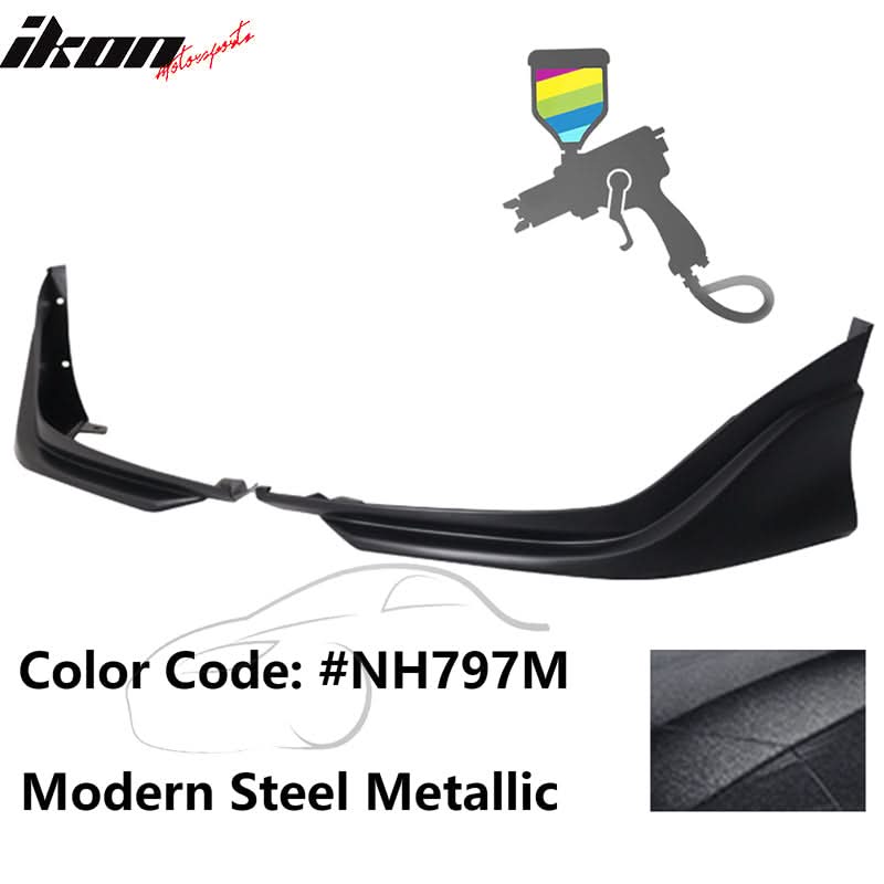 2016-2018 Honda Civic Coupe Sedan Front Bumper Lip Splitter