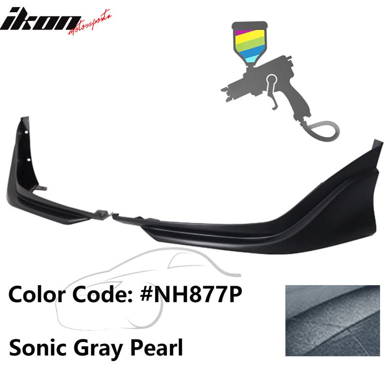 2016-2018 Honda Civic Coupe Sedan Front Bumper Lip Splitter