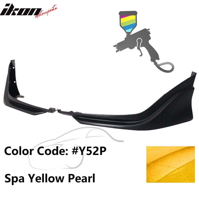 2016-2018 Honda Civic Coupe Sedan Front Bumper Lip Splitter