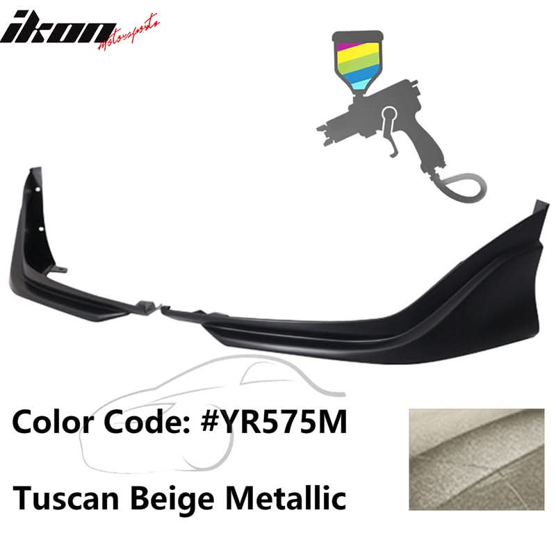 2016-2018 Honda Civic Coupe Sedan Front Bumper Lip Splitter
