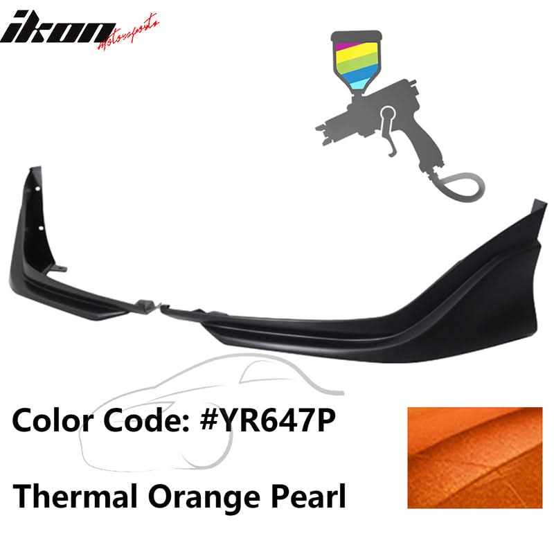 2016-2018 Honda Civic Coupe Sedan Front Bumper Lip Splitter