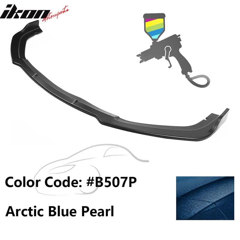 2019-2021 Honda Civic IKON V4 Style Front Bumper Lip Chin Spoiler 1PC