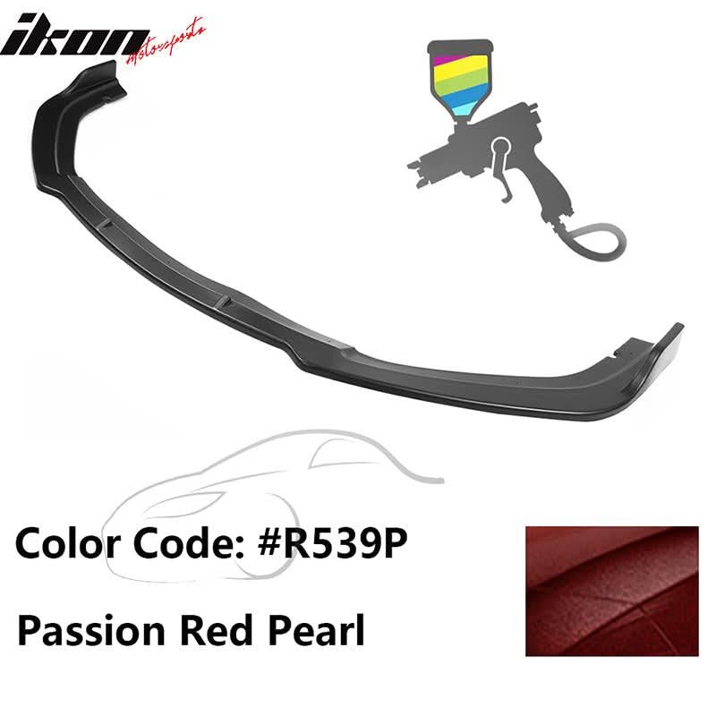 2019-2021 Honda Civic IKON V4 Style Front Bumper Lip Chin Spoiler 1PC