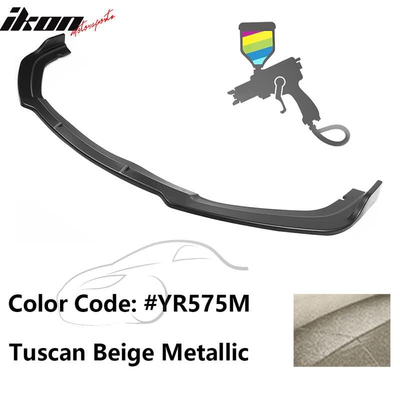 2019-2021 Honda Civic IKON V4 Style Front Bumper Lip Chin Spoiler 1PC