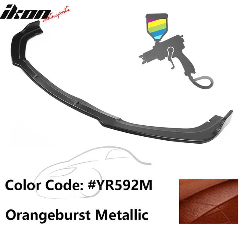 2019-2021 Honda Civic IKON V4 Style Front Bumper Lip Chin Spoiler 1PC