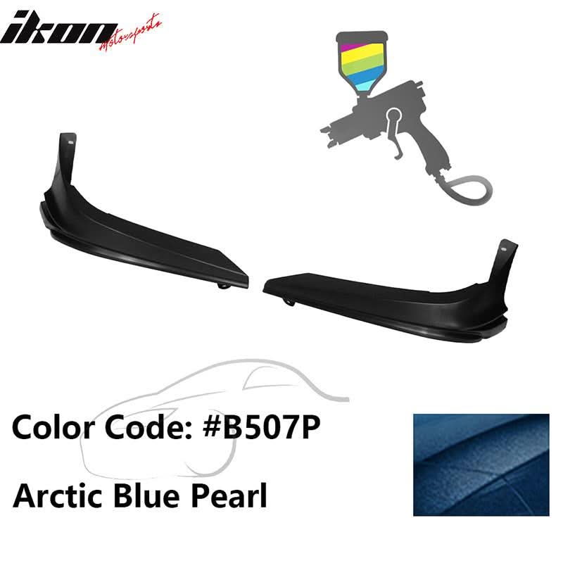 2019-2021 Honda Civic 10TH Gen Modulo Style Front Bumper Lip Splitters