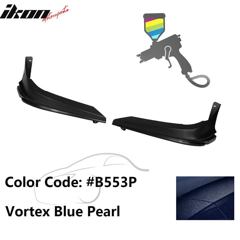2019-2021 Honda Civic 10TH Gen Modulo Style Front Bumper Lip Splitters