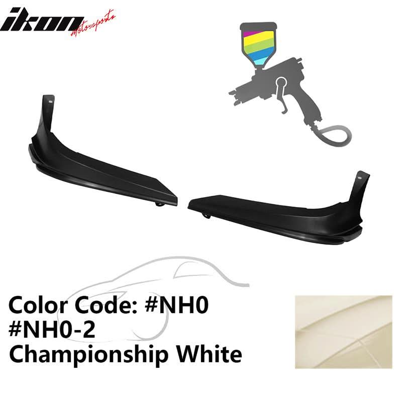 2019-2021 Honda Civic 10TH Gen Modulo Style Front Bumper Lip Splitters