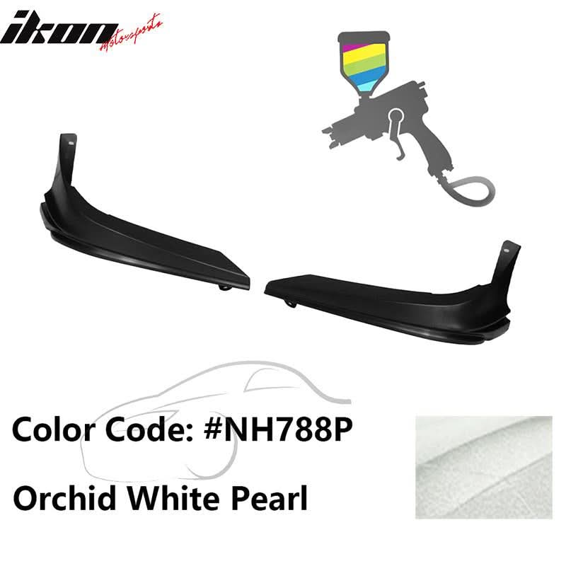 2019-2021 Honda Civic 10TH Gen Modulo Style Front Bumper Lip Splitters