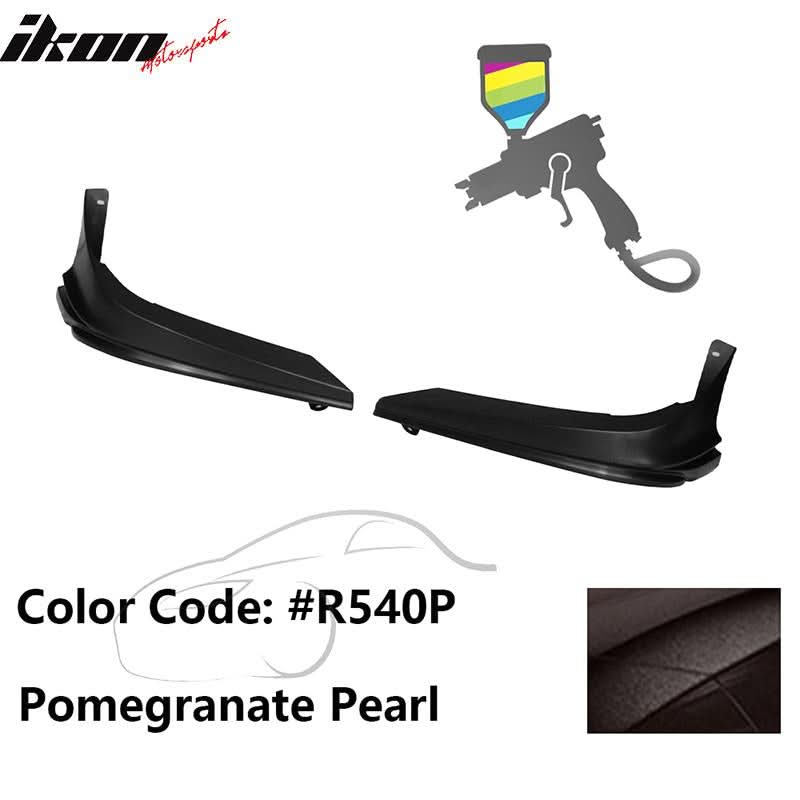 2019-2021 Honda Civic 10TH Gen Modulo Style Front Bumper Lip Splitters