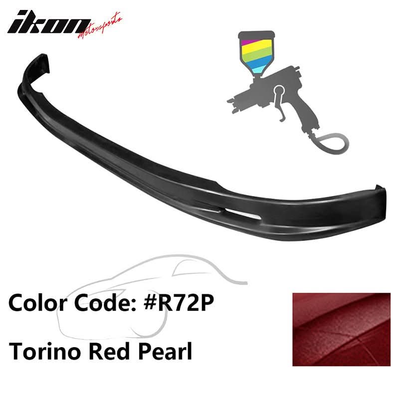 1992-1995 Honda Civic 4-Door Front Bumper Lip Spoiler PU