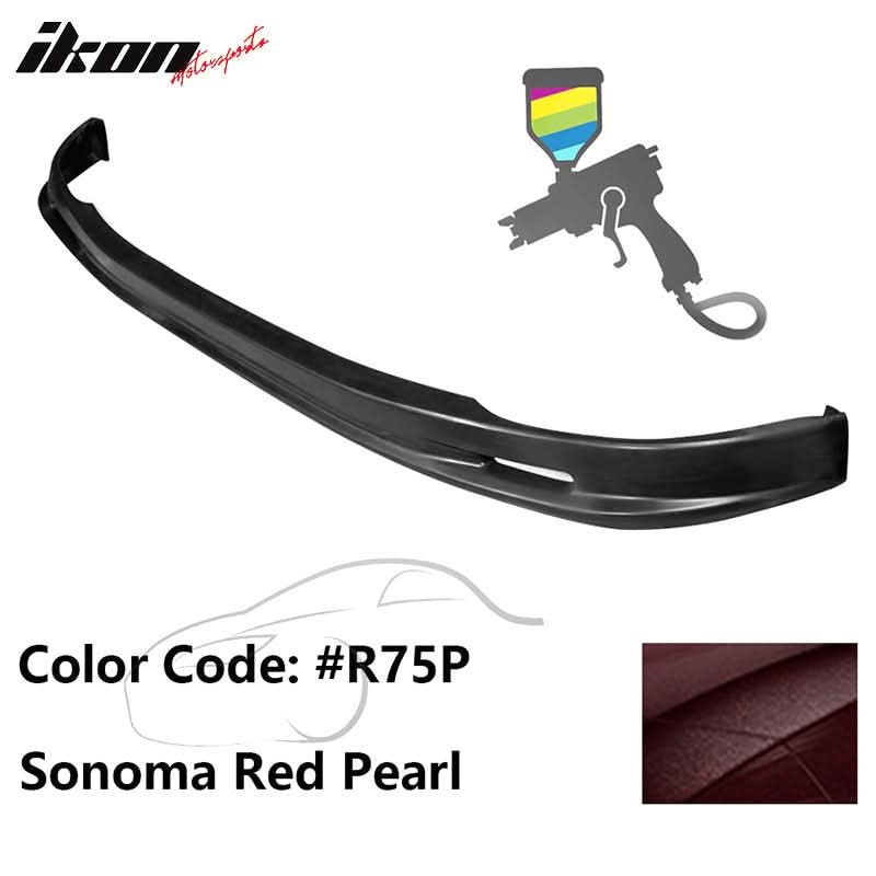 1992-1995 Honda Civic 4-Door Front Bumper Lip Spoiler PU