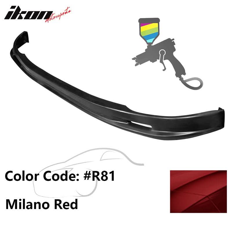 1992-1995 Honda Civic 4-Door Front Bumper Lip Spoiler PU