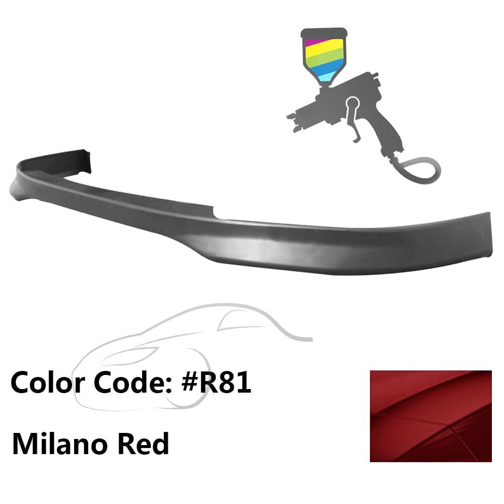 1993-1997 Honda Del Sol Type R Front Bumper Lip Spoiler PU