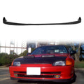 1992-1995 Honda Civic Sedan 4-Door Unpainted Black Front Bumper Lip PU
