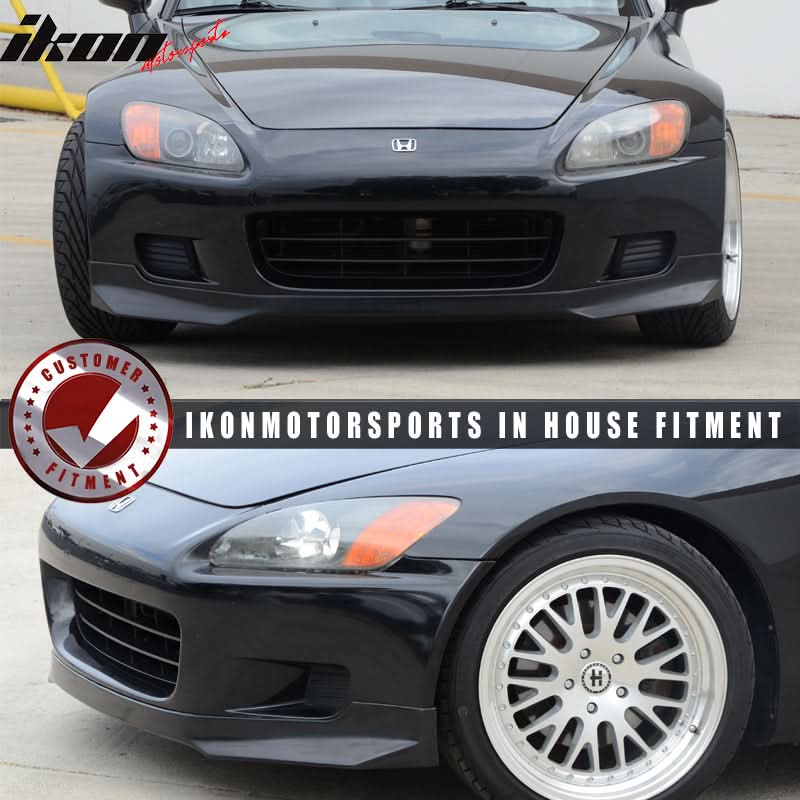 2000-2003 S2000 AP1 2Dr Convertible EVO Style Front Bumper Lip PU