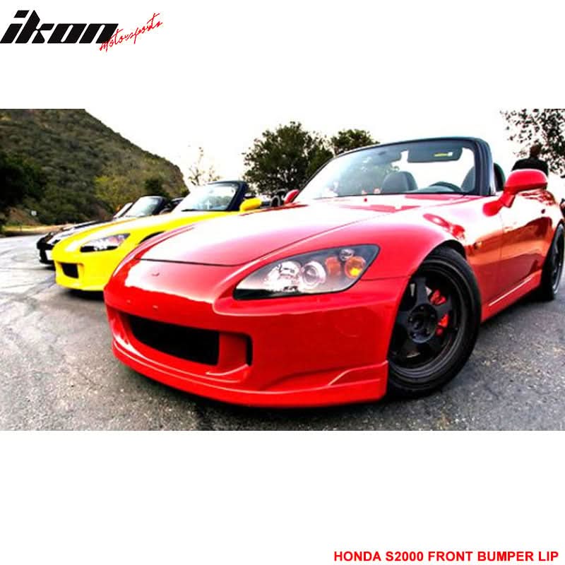 2004-2009 Honda S2000 AP2 T-R Front Bumper Lip Spoiler PU