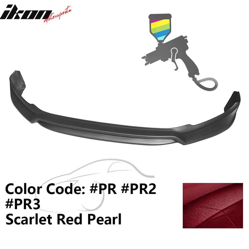 2017-2018 Hyundai Elantra L Style Painted Front Bumper Lip PP