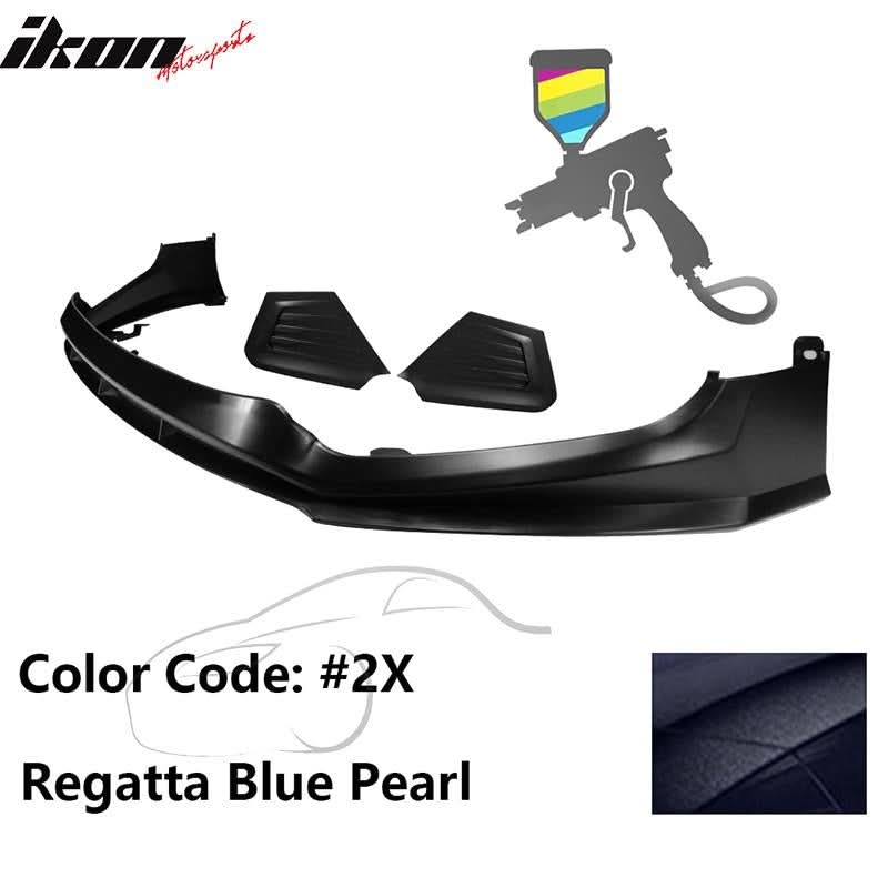 2017-2018 Hyundai Elantra SPW Style Front Bumper Lip W/Covers PP