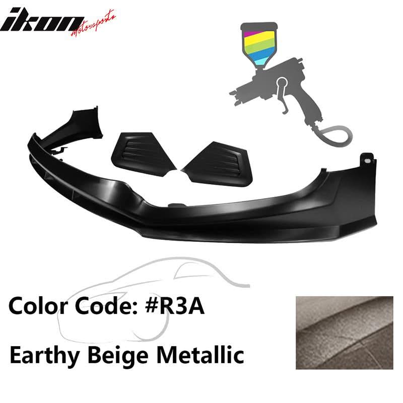 2017-2018 Hyundai Elantra SPW Style Front Bumper Lip W/Covers PP