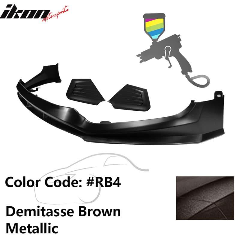 2017-2018 Hyundai Elantra SPW Style Front Bumper Lip W/Covers PP