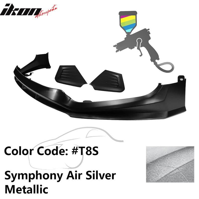 2017-2018 Hyundai Elantra SPW Style Front Bumper Lip W/Covers PP