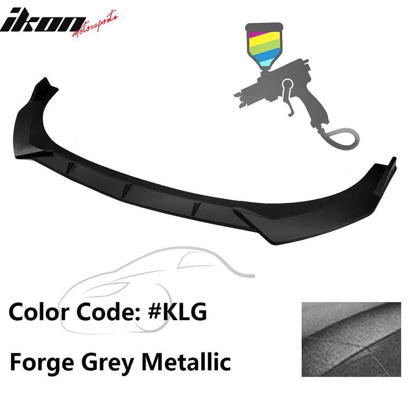 2021-2023 Hyundai Elantra 4DR Sedan Front Bumper Lip Spoiler PP 3PC