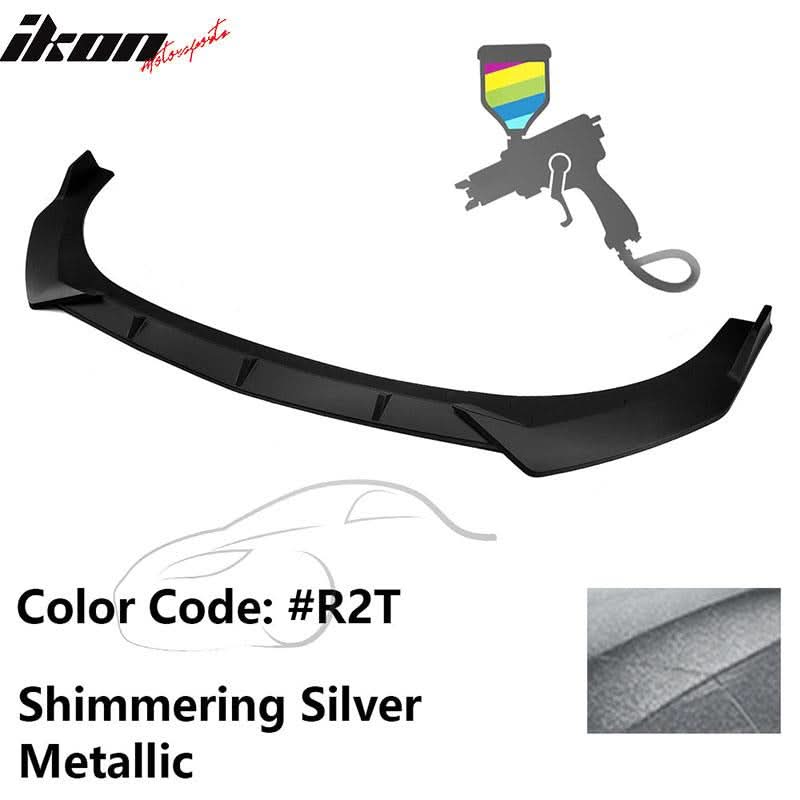 2021-2023 Hyundai Elantra 4DR Sedan Front Bumper Lip Spoiler PP 3PC